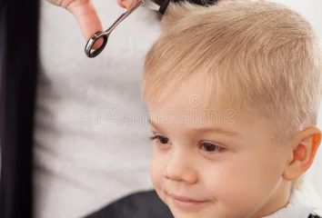 Семейная стрижка! Ребенку стрижка в подарок 